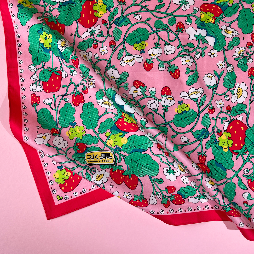 Strawberry Froggy ✿ Bandana