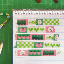 Load image into Gallery viewer, Blocky Berry ✿ Washi Tape
