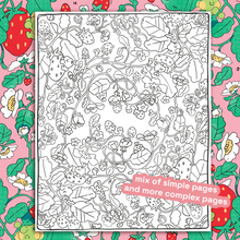 Load image into Gallery viewer, Oh To Be a Tiny Frog VOL 1. ✿ Coloring Book
