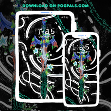 Load image into Gallery viewer, Decayed Master Sword ✿ Art Print + Sticker + Wallpaper

