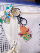 Load image into Gallery viewer, Cowboy Frog ✿ Keychain
