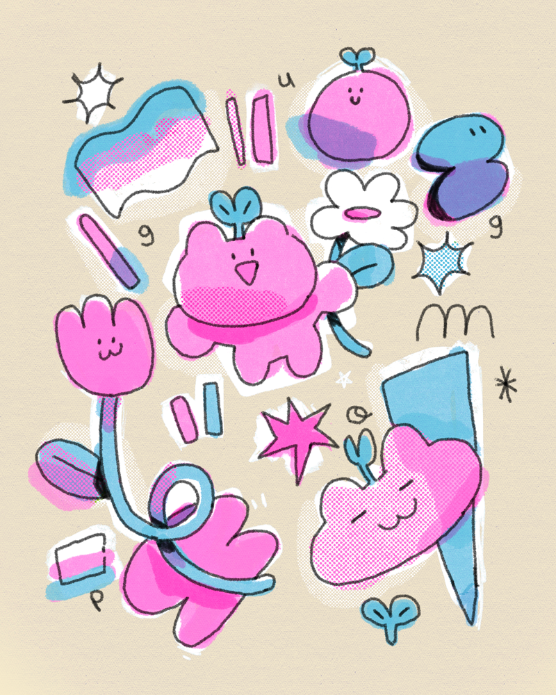 Trans Pride ✿ Art Print