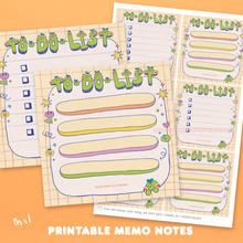 Load image into Gallery viewer, Poggu To-Do-List ✿ Printable Memo Notes
