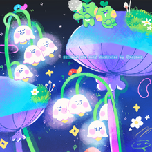 Load image into Gallery viewer, Fairy Pond ✿ Digital Wallpaper
