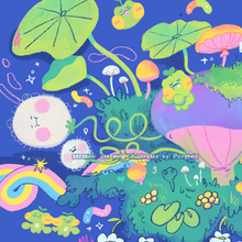 Load image into Gallery viewer, Magical Mushroom Dreams ✿ Digital Wallpaper
