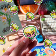Load image into Gallery viewer, Poggy + Fruit Frogs ✿ Sticker Pack
