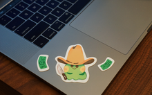 Load image into Gallery viewer, Cowboy Poggu ✿ Sticker
